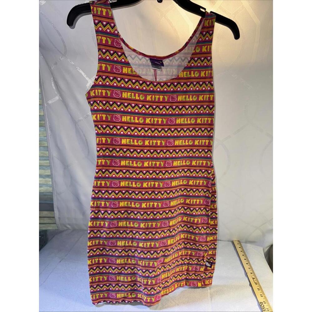 RARE Hello Kitty Sz. Medium by Sanrio   Tank Dress  or Top To Pair w/leggings.